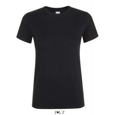 Фуфайка (футболка) REGENT женская,Глубокий черный М