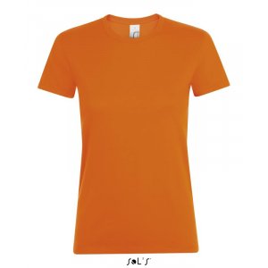 Фуфайка (футболка) REGENT женская,Оранжевый XL