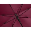Зонт-трость Reviver с куполом из переработанного пластика, бордовый