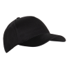 Бейсболка STAN 5 клиньев хлопок 150, 10L , Чёрный
