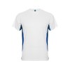 Спортивная футболка Tokyo мужская, белый/королевский синий