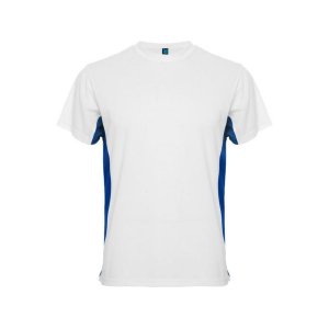 Спортивная футболка Tokyo мужская, белый/королевский синий Спортивная футболка Tokyo мужская, белый/королевский синий