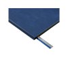 Блокнот А5 Boston, синий с серым срезом