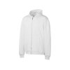 Толстовка оверсайз с капюшоном на молнии Monaco, белый