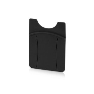 Картхолдер для телефона с держателем Trighold, черный Картхолдер для телефона с держателем Trighold, черный