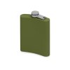 Фляжка 240 мл Remarque soft touch, 201 сталь, зеленый милитари