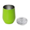 Вакуумная термокружка Sense, непротекаемая крышка, крафтовая упаковка, зеленое яблоко