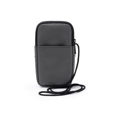 Сумка для мобильного телефона SEUL из экокожи, серый