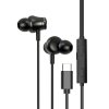 Стереогарнитура Stereo Aura ANC, USB-C, черный, Deppa