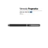 Ручка металлическая шариковая Venezia Pragmatico софт-тач,черный