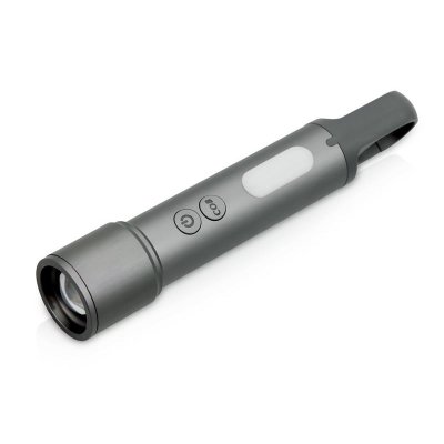 Фонарь аккумуляторный с регулируемым фокусом Vortez, 9 режимов, 650 Лм