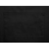 Хлопковый фартук 180gsm, черный