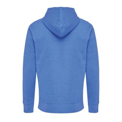 Худи на молнии Iqoniq Abisko из переработанного хлопка, унисекс, 340 г/м²