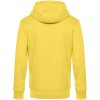 Толстовка с капюшоном унисекс King, желтая