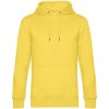 Толстовка с капюшоном унисекс King, желтая