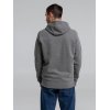 Толстовка на молнии с капюшоном унисекс King, темно-серый меланж