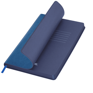 Ежедневник River side недатированный, лазурный/синий(без упаковки, без стикера)
