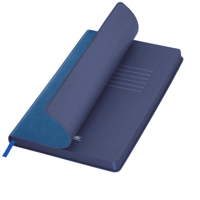 Ежедневник River side недатированный, лазурный/синий(без упаковки, без стикера)