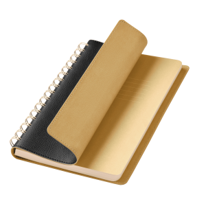 Ежедневник Vista недатированный, черный/бежевый Ежедневник Vista недатированный, черный/бежевый