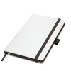 Ежедневник Arctic недатированный, белый/черный