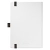Ежедневник Arctic недатированный, белый/черный