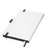 Ежедневник Arctic недатированный, белый/черный