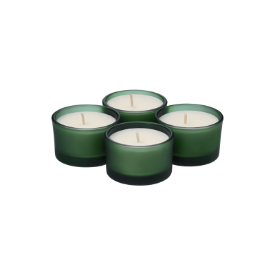 Набор ароматических свечей Sento, зеленый
