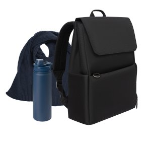 Подарочный набор Marco, синий (шарф, термобутылка, рюкзак) Подарочный набор Marco, синий (шарф, термобутылка, рюкзак)