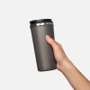 Термокружка вакуумная Palermo, серая, гладкая поверхность