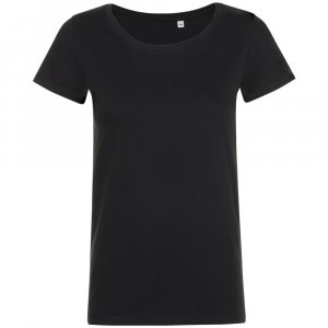 Футболка женская Mia, черная Футболка женская Mia, черная