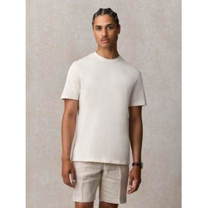 Футболка унисекс Lyam, белая (белоснежная) Футболка унисекс Lyam, белая (белоснежная)