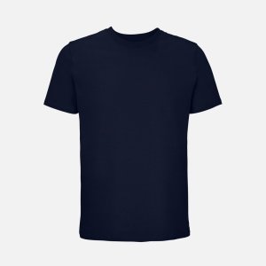 Футболка унисекс Lyam, темно-синяя Футболка унисекс Lyam, темно-синяя