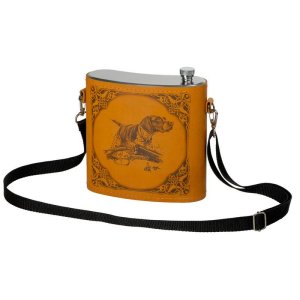 Фляга 510 (рыжая кожа), 1,5 л Фляга 510 (рыжая кожа), 1,5 л