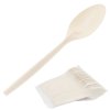 Набор 50 шт ложка из кукурузного крахмала, 7 дюймов (17,5 см) Набор 50 шт ложка из кукурузного крахмала, 7 дюймов (17,5 см)
