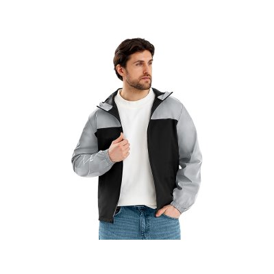 Ветровка светоотражающая Рефлектор гибрид, светоотражающий/черный