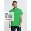 Рубашка поло мужская Virma Premium, зеленое яблоко
