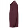 Рубашка поло мужская с длинным рукавом Winter II 210 бордовая