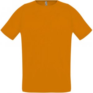 Футболка унисекс Sporty 140, оранжевый неон
