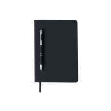 Бизнес-блокнот С3 софт-тач с магнитом, твердая обложка, 96 листов, черный Бизнес-блокнот С3 софт-тач с магнитом, твердая обложка, 96 листов, черный