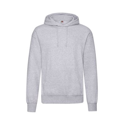 Толстовка "Classic Hooded Sweat", серый меланж_2XL, 80% х/б, 20% п/э, 280 г/м2