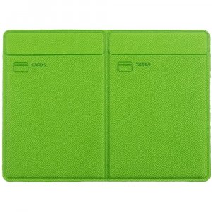 Обложка для автодокументов Devon Light, зеленая