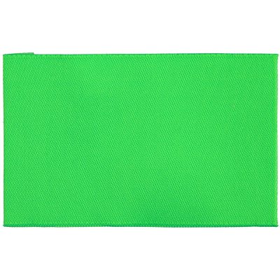 Лейбл тканевый Epsilon, XL, зеленый неон