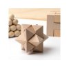 Набор головоломок Камушки из натурального дерева