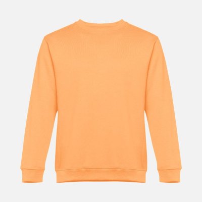 Свитшот унисекс Delta, светло-оранжевый