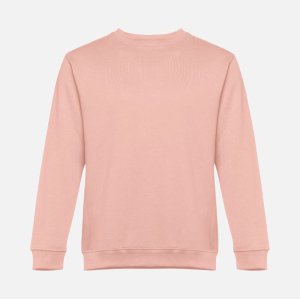 Свитшот унисекс Delta, розовый (лососевый)