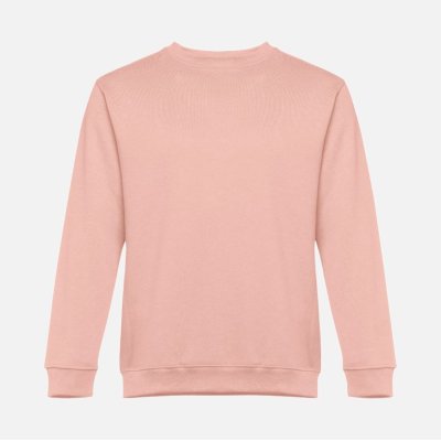 Свитшот унисекс Delta, розовый (лососевый)