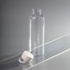 Бутылка для воды Plaske, прозрачная с белой крышкой