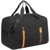 Сумка дорожная Compact Neon, черная с оранжевым Сумка дорожная Compact Neon, черная с оранжевым