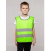 Жилет светоотражающий детский Spotlight, желтый неон