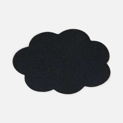 Наклейка тканевая Lunga Calum, L, черная